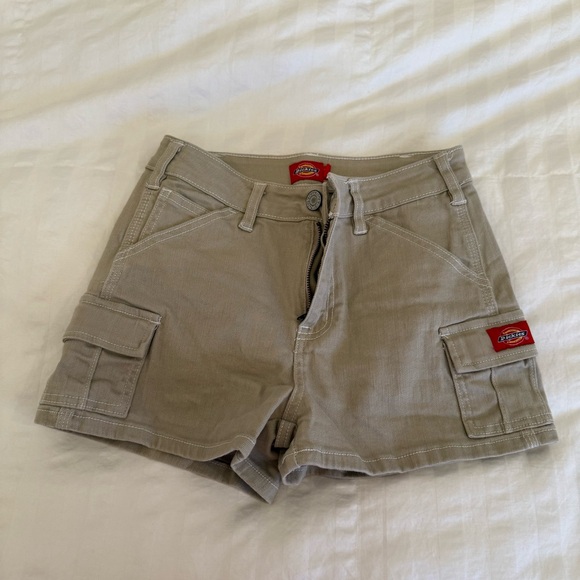Dickies Pants - Dickies Women's Khaki Cargo Shorts